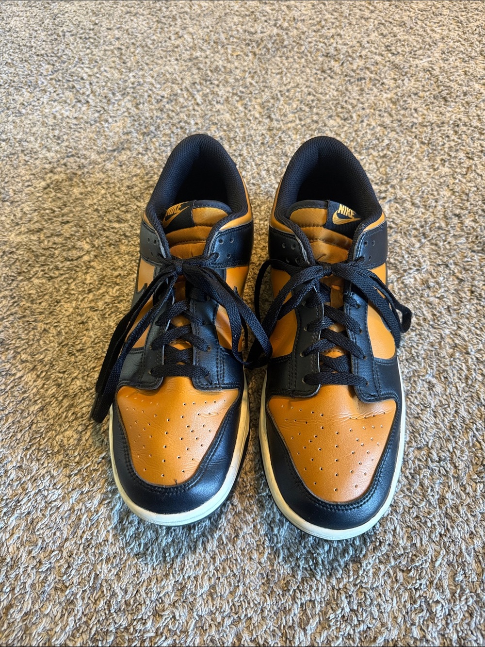 Nike Dunk Low Retro Desert Ochre Black